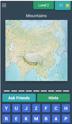 Physical geography - World map - Screenshot 2