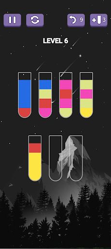 Sort Water Color Game Puzzle - Screenshot 1