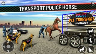 US Police Dogs Transport Horse - Screenshot 3