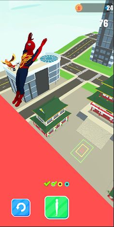 Superhero Flip Jump: Sky Fly - Screenshot 4