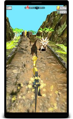 Jurassic Runner Raptor World I - Screenshot 1