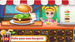 KidKat Hamburger Game for Kids - Screenshot 2