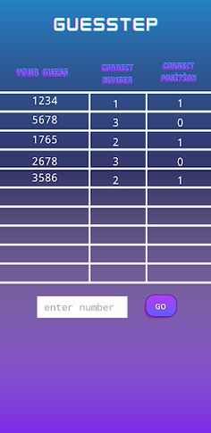 Guesstep - Screenshot 3