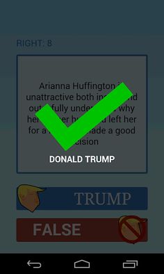 Trump or False - Screenshot 4