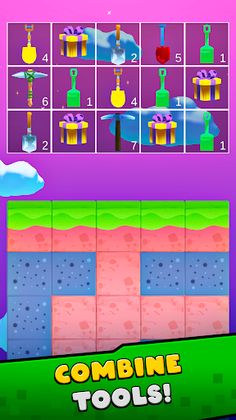 Merge miner - mine and craft - Screenshot 1