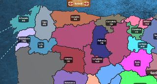 Mapa - Guerra Civil Interactiv - Screenshot 2