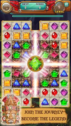 Jewels Deluxe - mystery match - Screenshot 3
