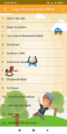 Lagu Sholawat Anak Offline - Screenshot 2
