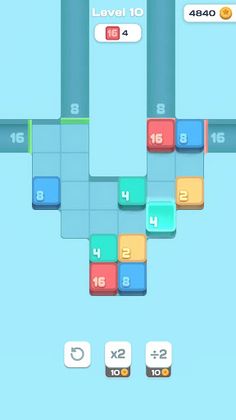 Collide Nums 2048 - Screenshot 2