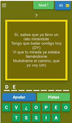 Daddy Yankee Trivia Game - Screenshot 1