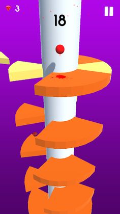 HELIX BALL DOWN - Screenshot 3