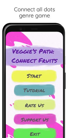 Veggie’s Path: Connect Fruits - Screenshot 1