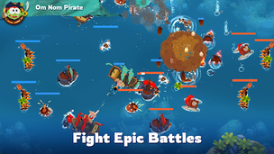 Om Nom Pirates Clans - Screenshot 1