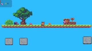 The advanture of fox 2d - Screenshot 1