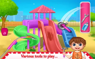 Kids Park - Cleanup and Repair - Screenshot 3