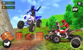 Quad Bike Offroad Drive Stunts - Screenshot 3