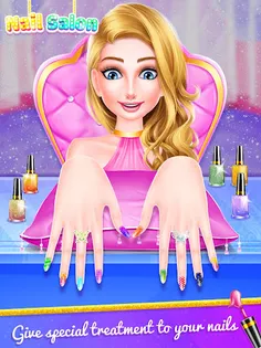 Princess nail art spa salon - - Screenshot 1