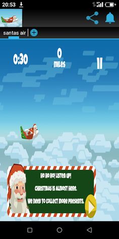 Santas Plane - Screenshot 1