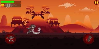 Ninja Run Game - Screenshot 2