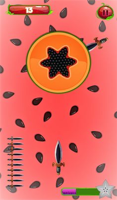 Knife Fruit Hit - Screenshot 2