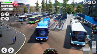 Bus Simulator Euro Bus Games - Screenshot 2