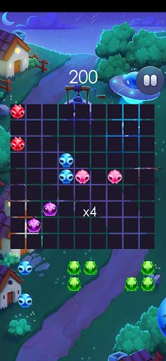 Puzzle Match Alien Learn - Screenshot 1