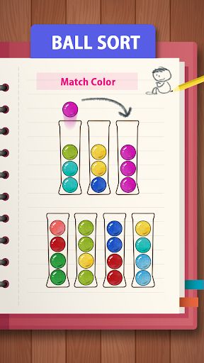 Ball Sort Puzzle : IQ TEST - Screenshot 3