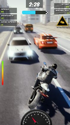 Motor Bike Rush 3D - Screenshot 2