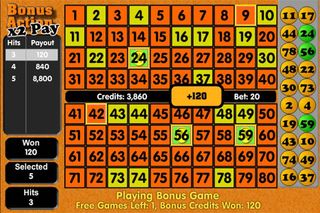 Keno - Tornado Games Style - Screenshot 3