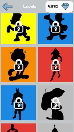 Quiz Whose Character Shadow - Screenshot 3