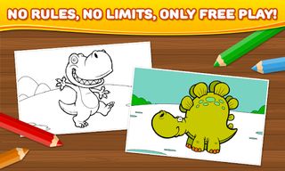 Dino - Coloring Games for Kids - Screenshot 3