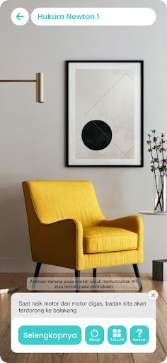 Newton AR - Teori Hukum Newton - Screenshot 2