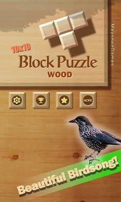 Block Puzzle Wood 1010 : Free - Screenshot 1