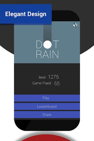 Dot Rain Game - Screenshot 2