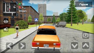 Москвич 412 - симулятор машины - Screenshot 2
