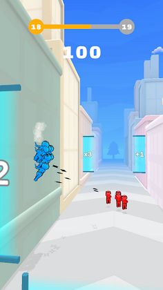 Ninja Crowd Run - Screenshot 2