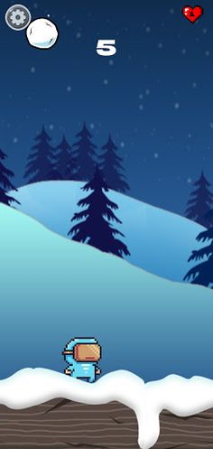 Falling Snowballs - Screenshot 2