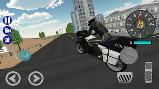 Police Motorbike Road Rider - Screenshot 1