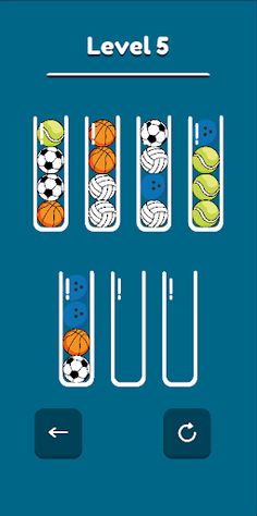 Sport BallSort - Screenshot 4