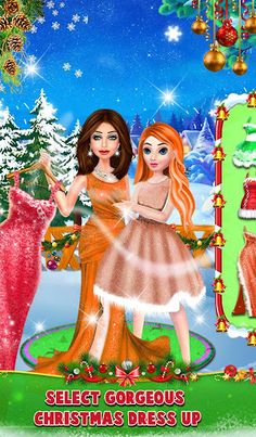 Christmas Fashion Salon Makeup - Screenshot 2