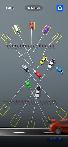 Parking Line - Car Park Puzzle - Screenshot 3