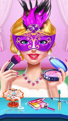 Princess Makeup - Masked Prom - Screenshot 1