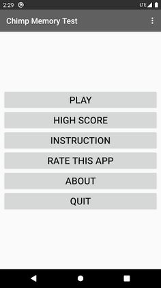 Chimp Memory Test - Screenshot 4