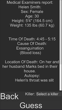 Solve Murders - Screenshot 2