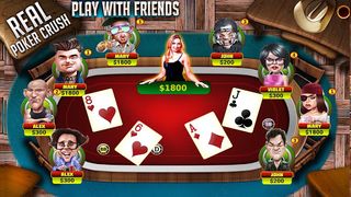 Real Poker Crush - Texas Holde - Screenshot 1