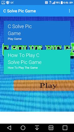 C Solve Pic Game_3858553 - Screenshot 1