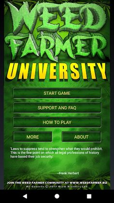 Weed Farmer University - Screenshot 2