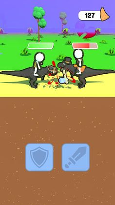 Merge Dino Fighting - Screenshot 2