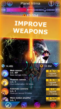 Galaxy Clicker: Idle Spaсe War - Screenshot 4