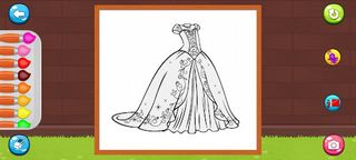 Coloring Book Dress - Screenshot 1